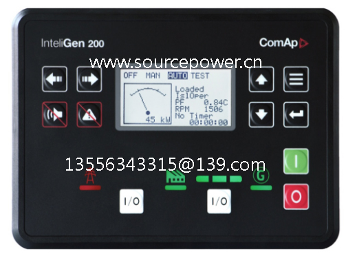 InteliGen 500 IG3500XXBAA ComAp paralleling gen-set controller with 5”colour display