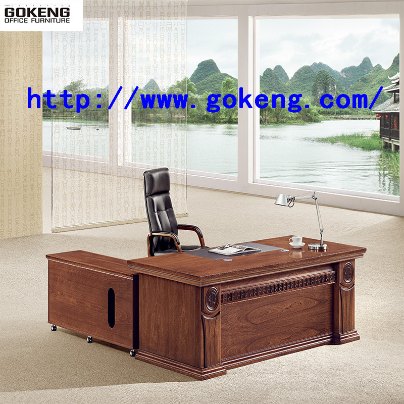 GOKENG Factory Manufactures High Quality Executive Boss Desk Office Desk with Reasonable Price