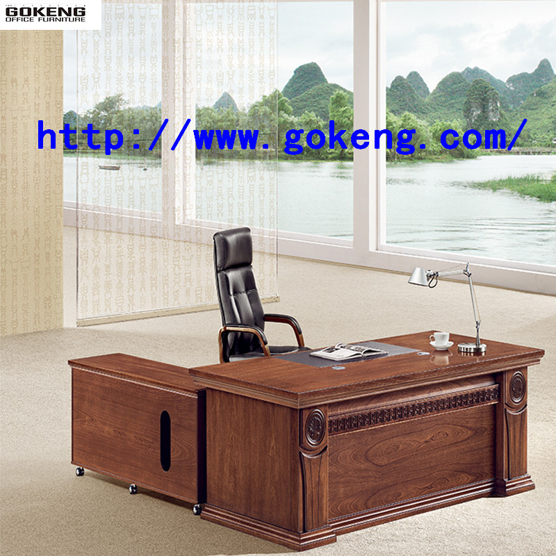 GOKENG Factory Manufactures High Quality Executive Boss Desk Office Desk with Reasonable Price