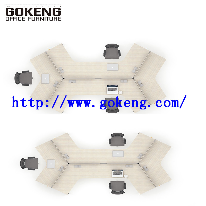 GOKENG Factory Directly Supplies Office Cubicle Workstation Partition Furniture Office Workstation