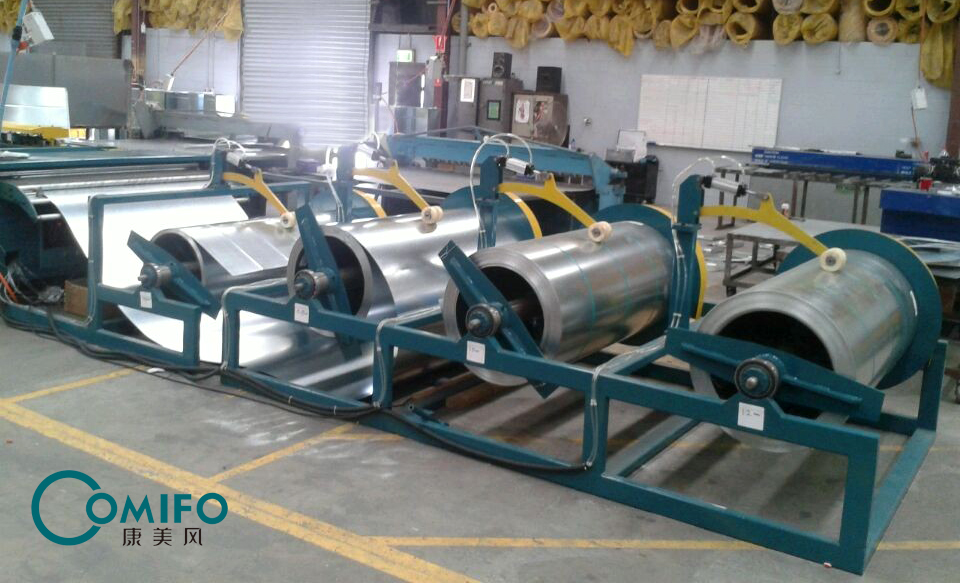 Auto duct line 8, duct machine, duct forming machine