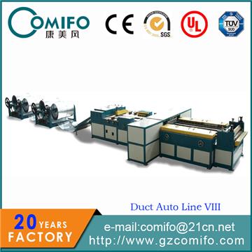 Auto duct line 8, duct machine, duct forming machine