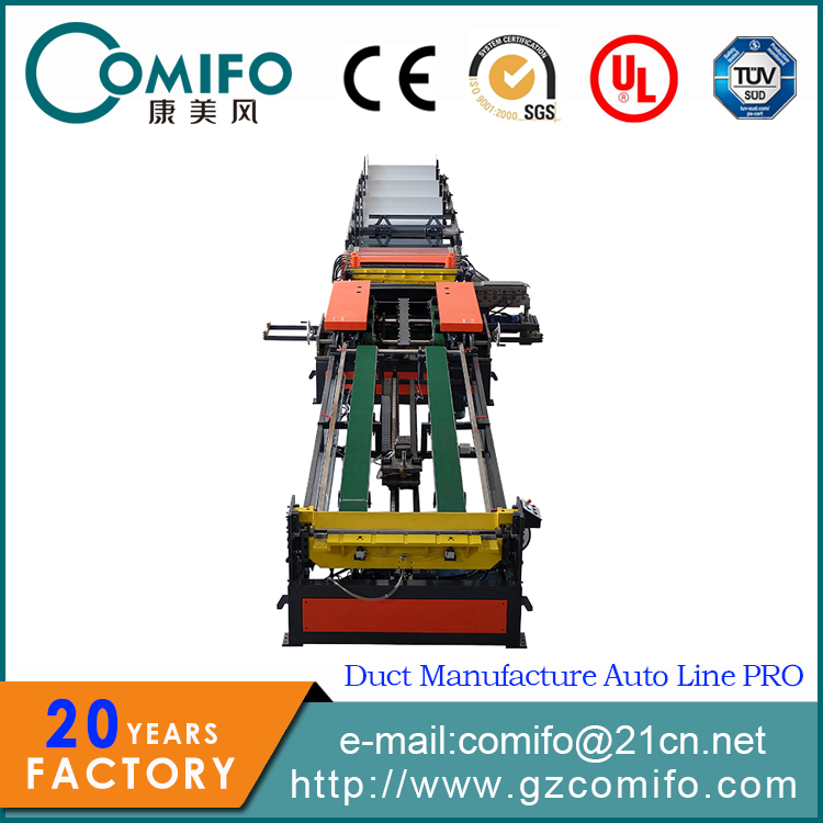Duct Manufacture Auto Line Pro, duct machine, duct forming machine
