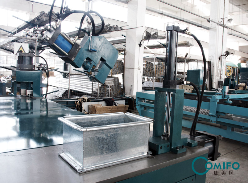 Fire Damper Fasten Table, Fire damper machine, Volume damper machine