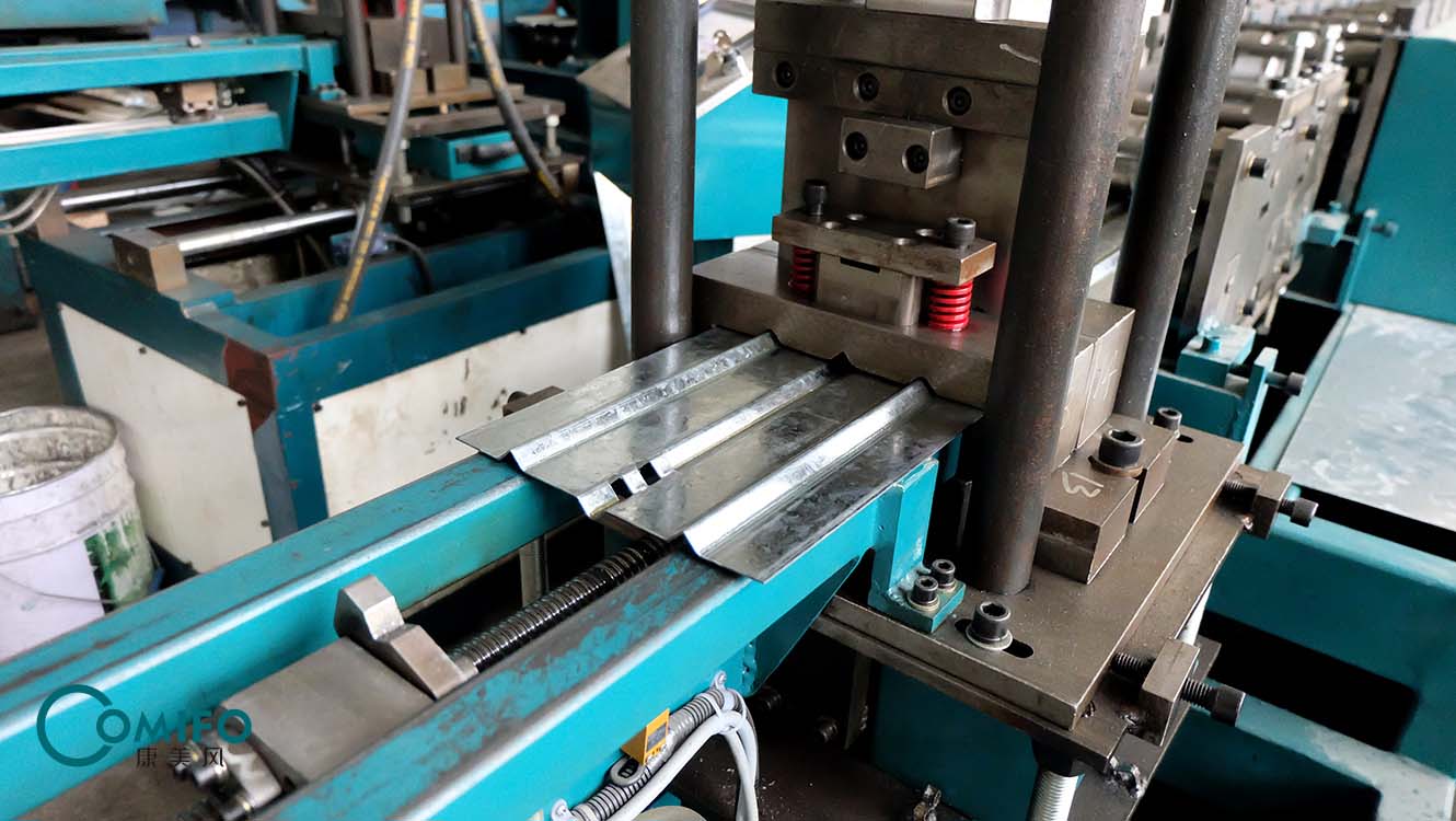 Fire Damper Blade Forming Machine, Fire damper machine, Volume damper machine