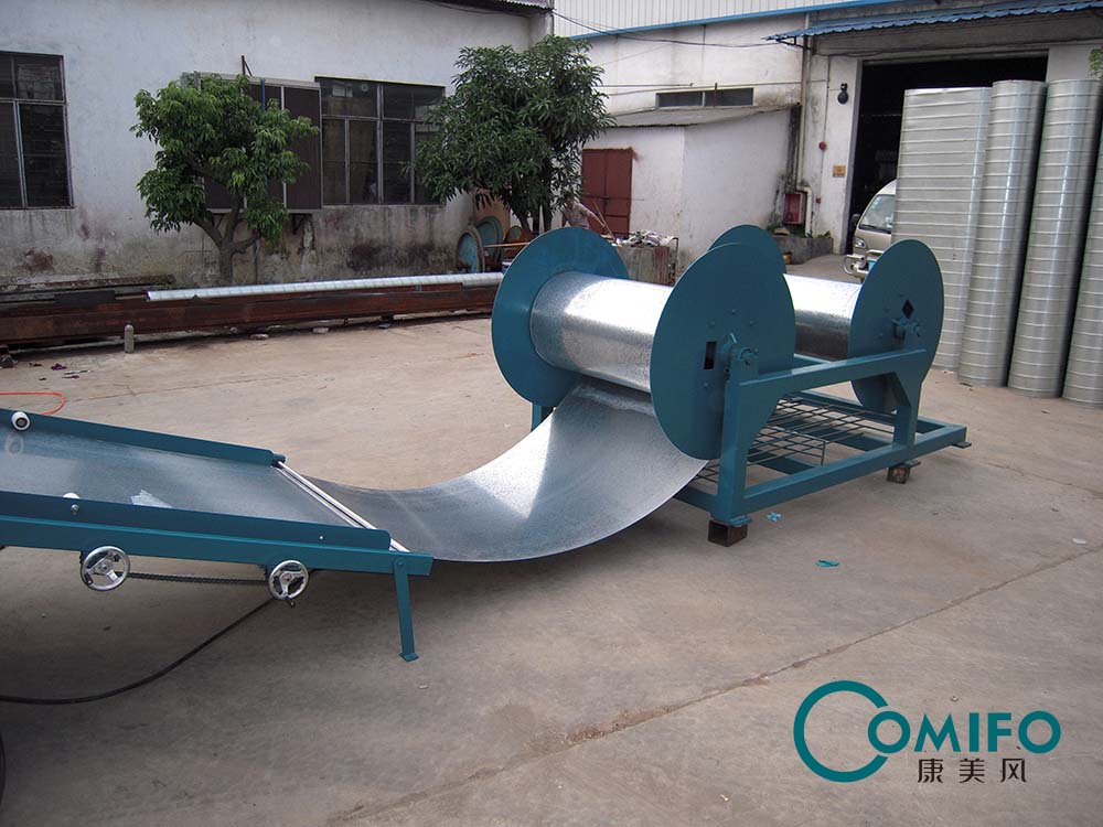 Duct compact line 1, duct machine, duct forming machine
