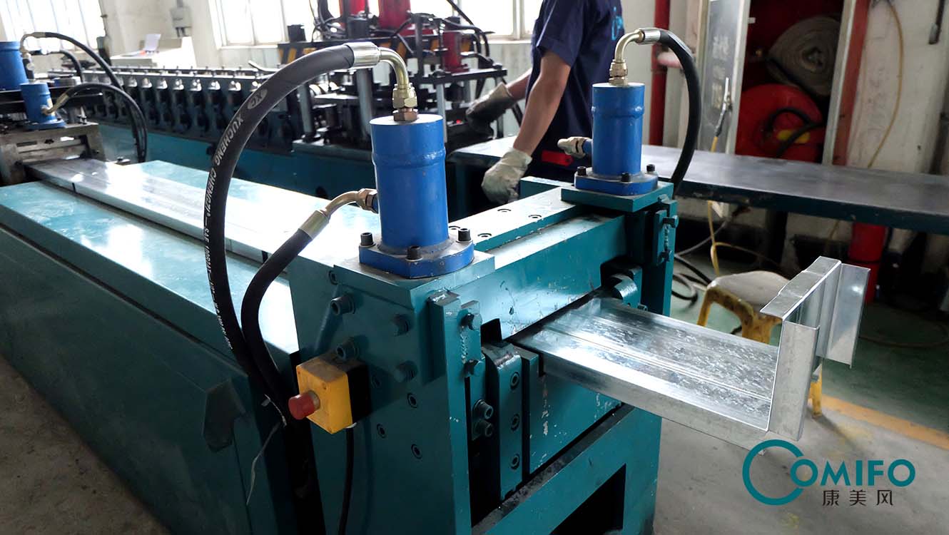 Volume damper production line, Fire damper machine, Volume damper machine