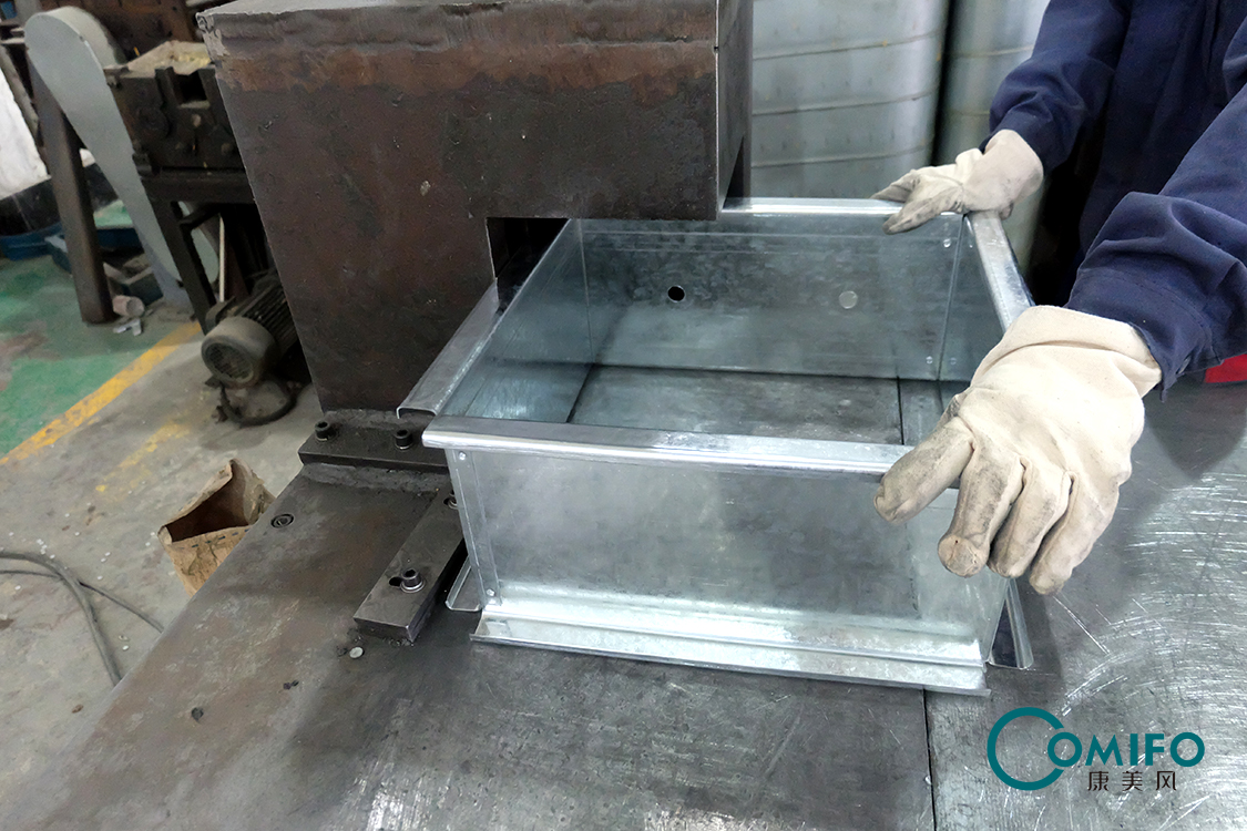 Fire Damper Fasten Table, Fire damper machine, Volume damper machine