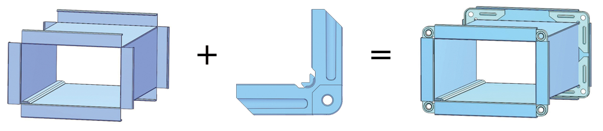 Corner Inserter,duct corner,automatic corner machine