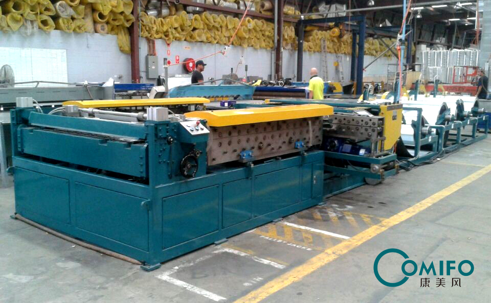 Auto duct line 8, duct machine, duct forming machine