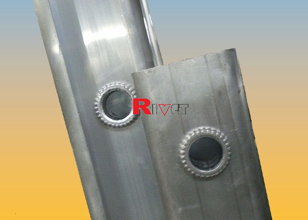 Fiberglass ladder riveting machine, ladder squeezing machine,D & O -rung ladder machinery