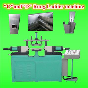 Fiberglass ladder riveting machine, ladder squeezing machine,D & O -rung ladder machinery