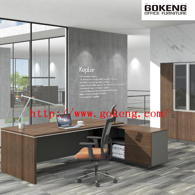 Good Price l shape desk commercial modern office furniture executive unique wood office desk