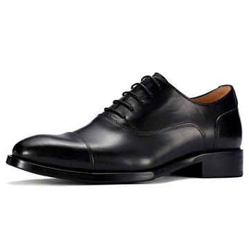 Men height increasing shoes genuine leather dress shoes