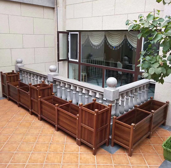 FRP flower boxes