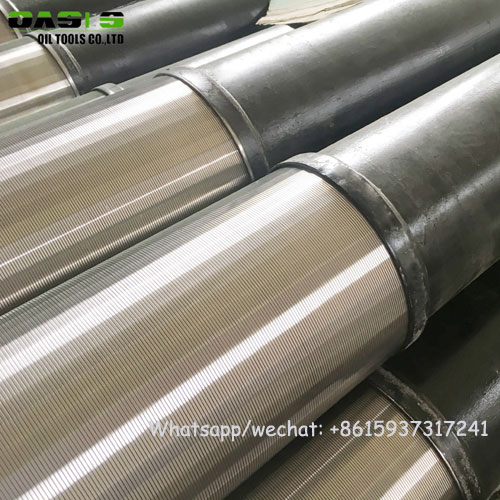 API Casing Pipe Based Well Screens with Johnson Screens Jacket