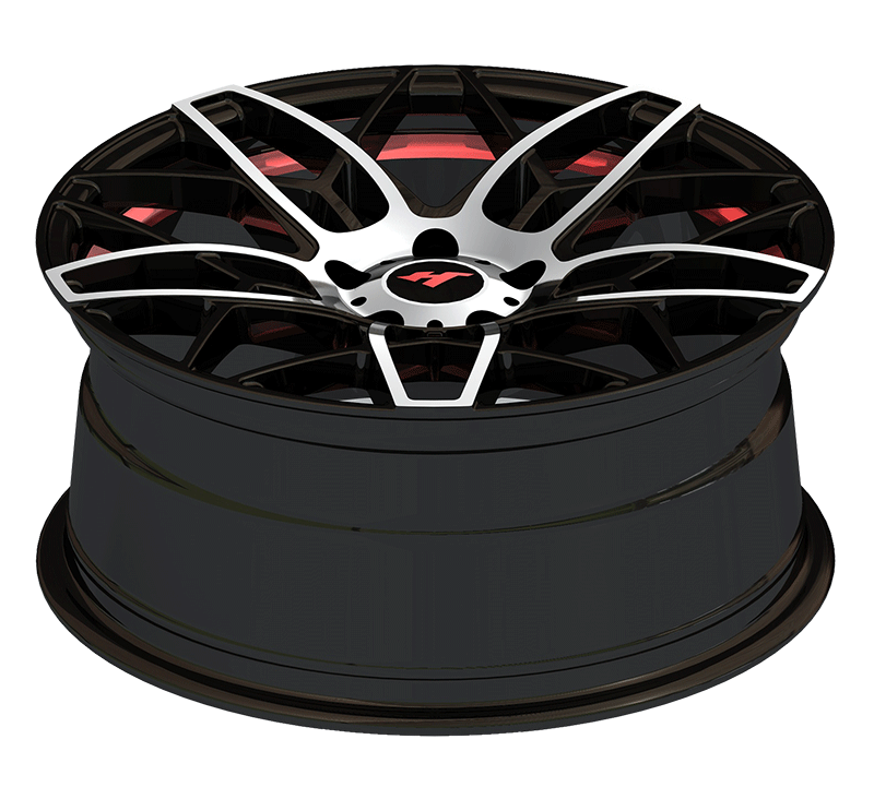 18 inch black machine aluminum alloy wheels JH-S03 of Jihoo Wheels
