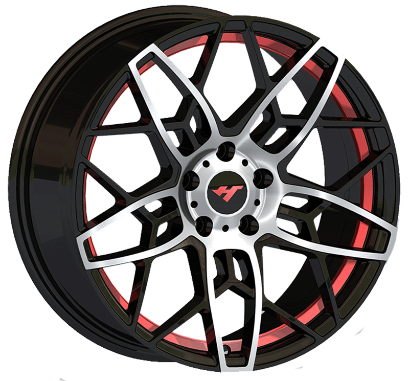 18 inch black machine aluminum alloy wheels JH-S03 of Jihoo Wheels