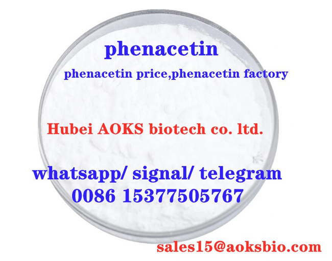 shiny phenacetin,good phenacetin,cas 62-44-2 from factory,sales15@aoksbio.com