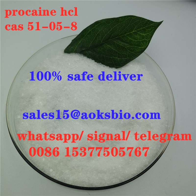 buy procaine hcl cas 51-05-8 from AOKS factory,sales15@aoksbio.com