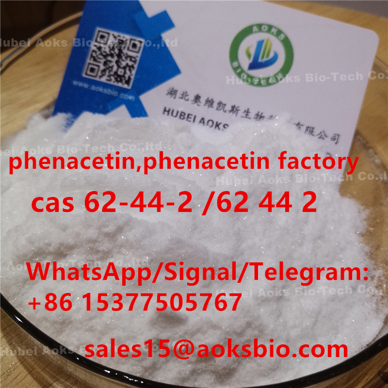 shiny phenacetin,good phenacetin,cas 62-44-2 from factory,sales15@aoksbio.com