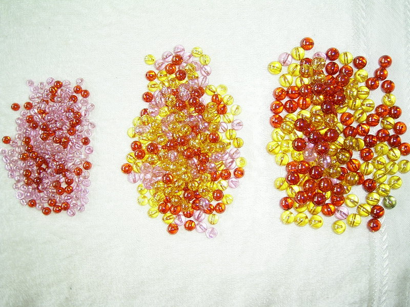 4mm to 10mm cubic zirconia (CZ) faceted beads, with a hole end to end
