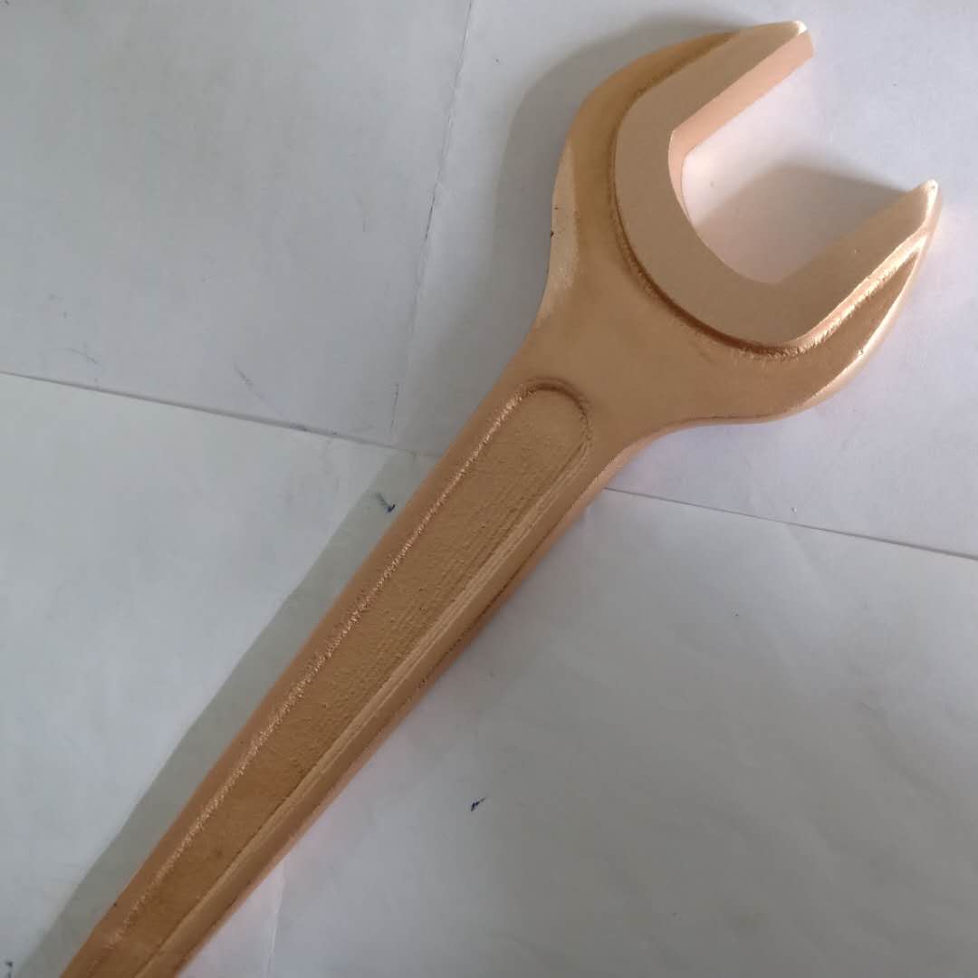 Non sparking safety hand tools Wrench Single Open End Beryllium bronze Hebei SIKAI