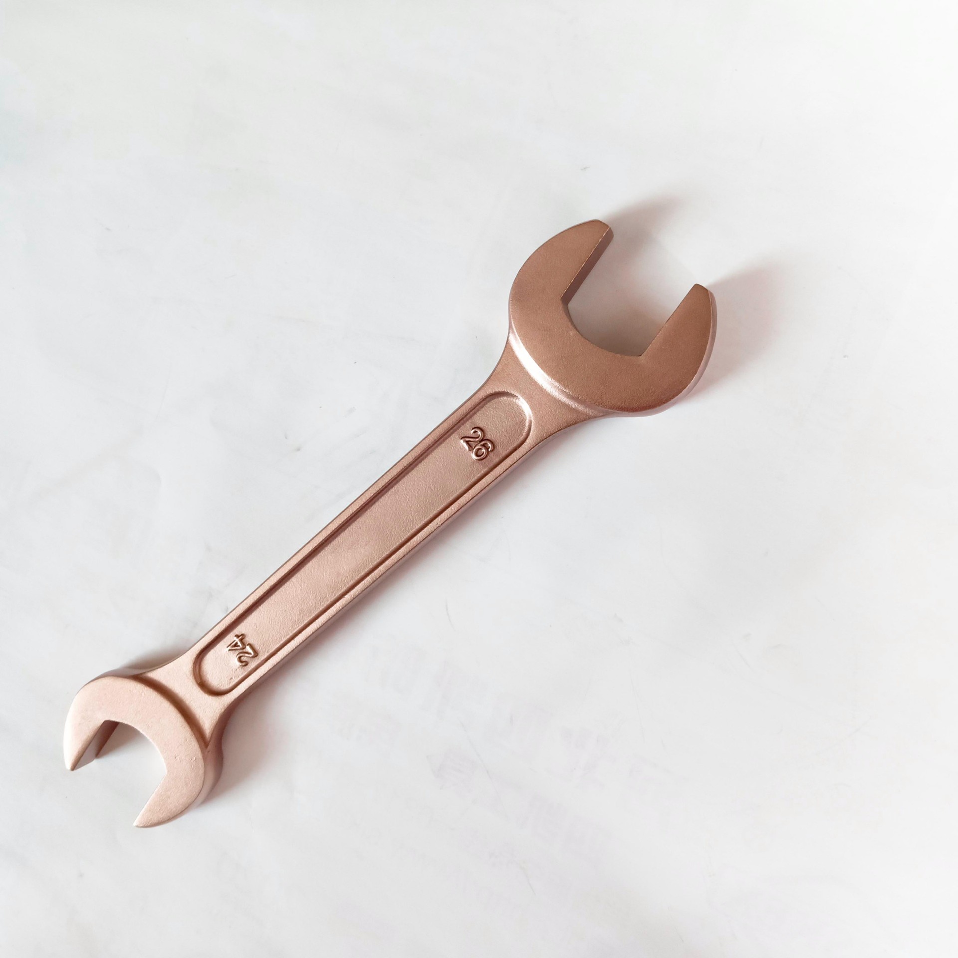 Be-cu 24*26mm Non sparking safety hand tools Wrench double Open End