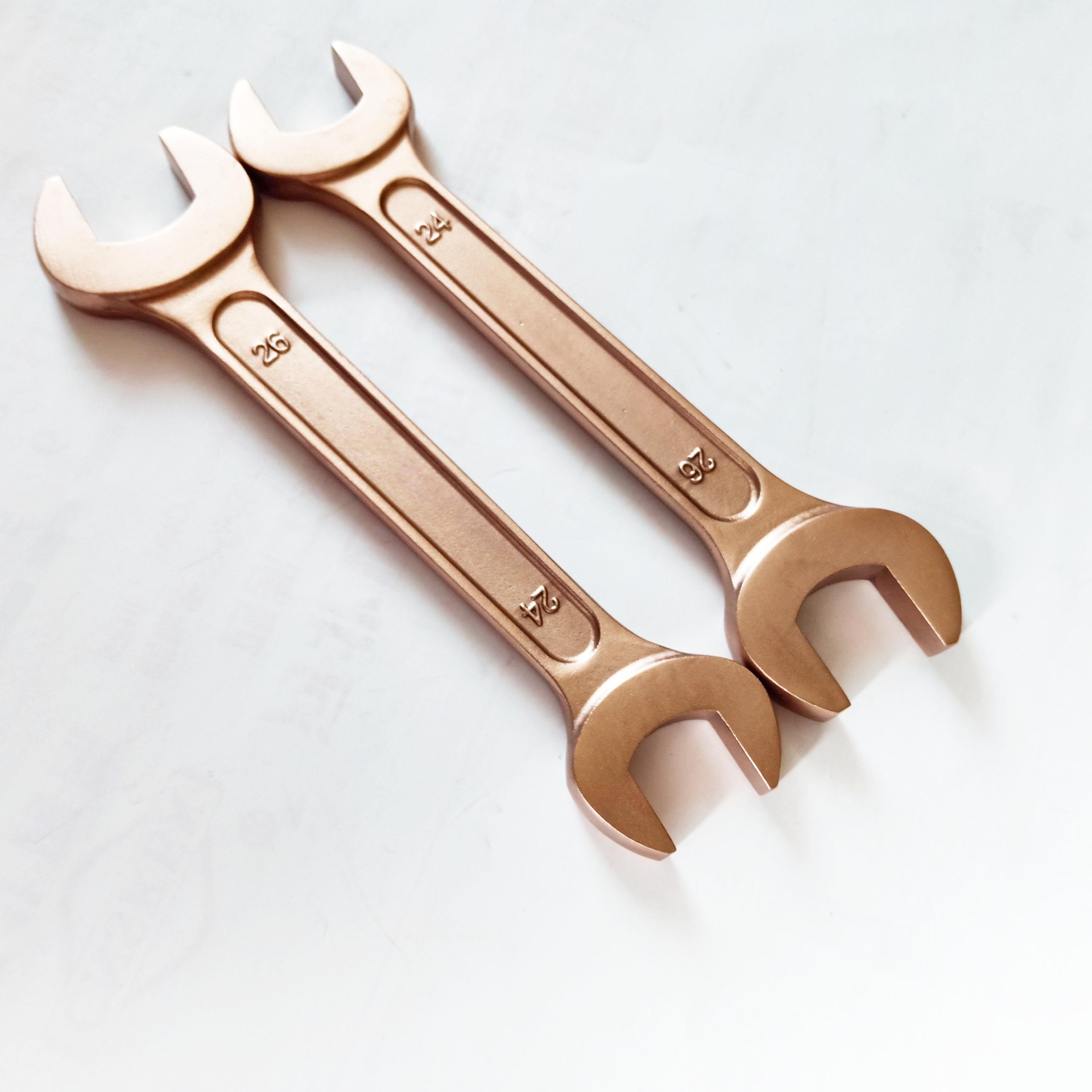 Be-cu 24*26mm Non sparking safety hand tools Wrench double Open End