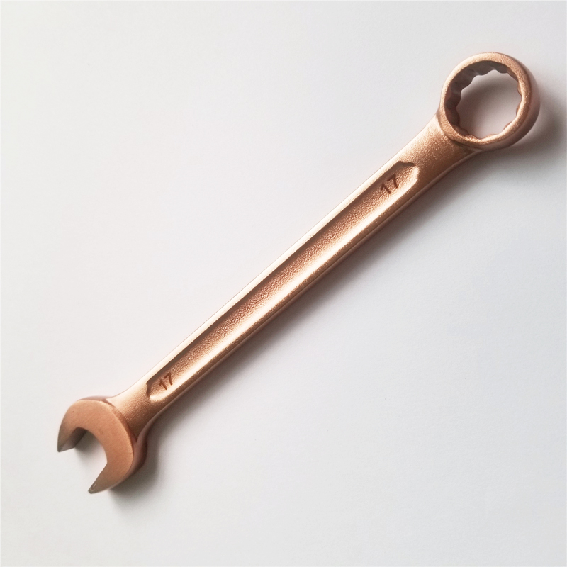 Hebei sikai mass sales many specification 17mm Be-cu Anit-explosion tools Wrench Combination