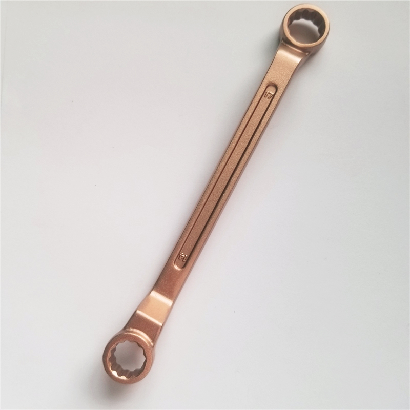 14*17mm Be-cu Wrench double Box offset Safety hand tools Non-sparking
