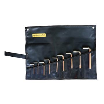 Hebei SIKAI Manufacturer Non sparking Wrench Hex Key Set Al-cu Be-cu safety manual tools