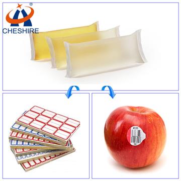 Label Pressure Sensitive Adhesive Low Temperature Label Stickers Glue Hot Melt Adhesive For Toy Label