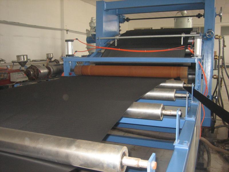 HDPE Geocell extrusion lines used for high way roadbed