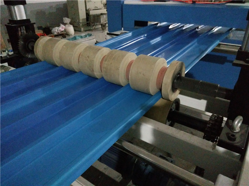 PVC Wave Plate Corrugated Roofing Production Extrusion Line