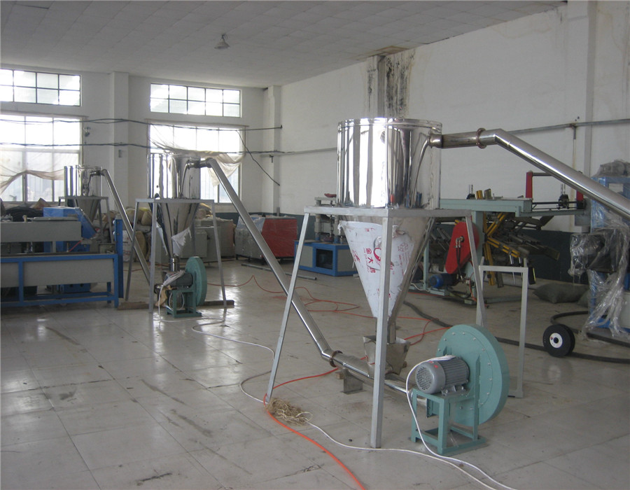 PVC hot cut granulating line