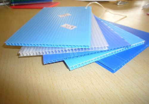 PP/PE/PC Plastic Hollow Grid Board Production Line