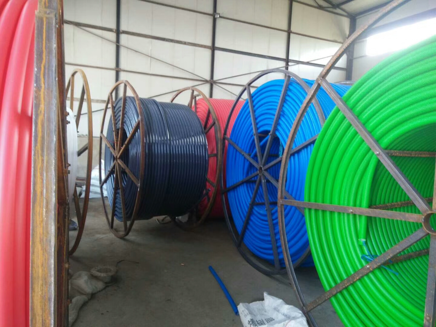 Cod Spiral Cable Protection Pipe Making Machine / Manufacturing Machine