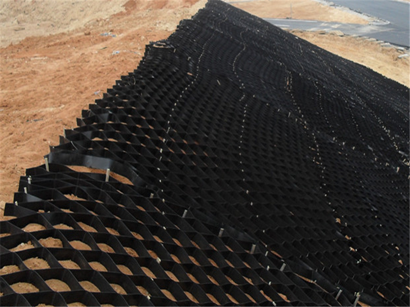 HDPE Geocell extrusion lines used for high way roadbed