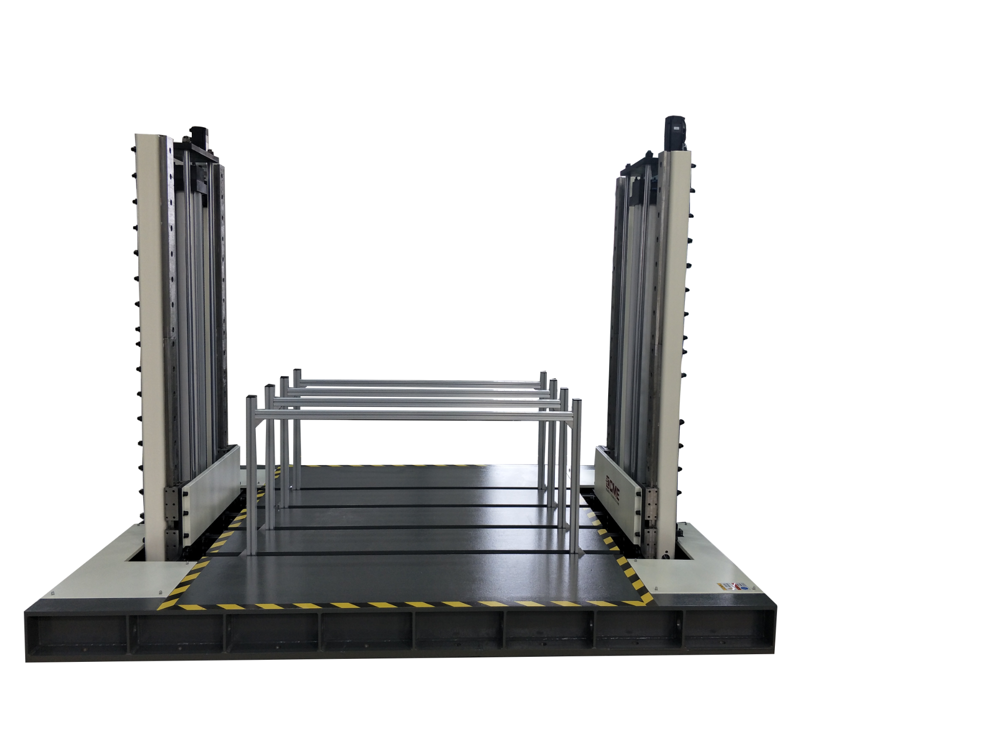 Double lift drop tester
