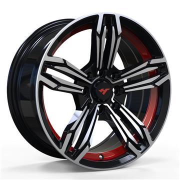 14 inch allo wheel rims AZ0046 of Jihoo Wheels