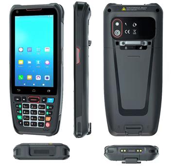 HiDON 4 inch android 10 4G TDD/FDD LTE rugged PDA&Handheld with Newland E483 2D scanner and NFC