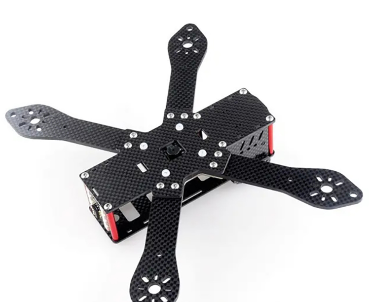 3K carbon plate CNC carving aircraft model center UAV rack cutting carbon plate processing