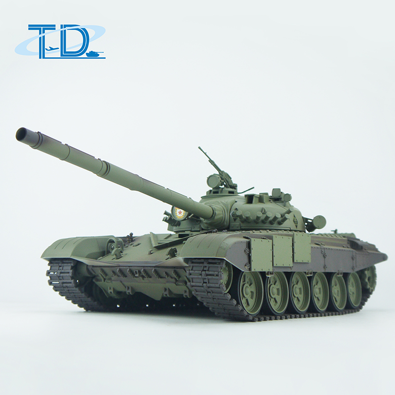 2.4Ghz 1/16 RUSSIAT-72 RC Tank Sound+Smoke+Shooting Customized Paint Tank Toy