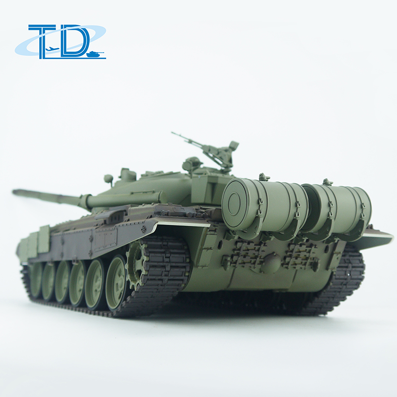 2.4Ghz 1/16 RUSSIAT-72 RC Tank Sound+Smoke+Shooting Customized Paint Tank Toy