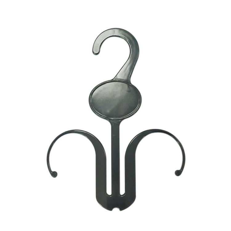 Clothes hanger hook for high quality plastic display shoes in Europe