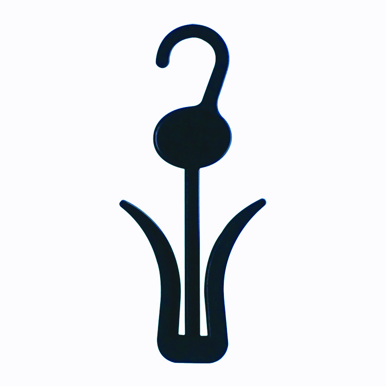 Clothes hanger hook for high quality plastic display shoes in Europe