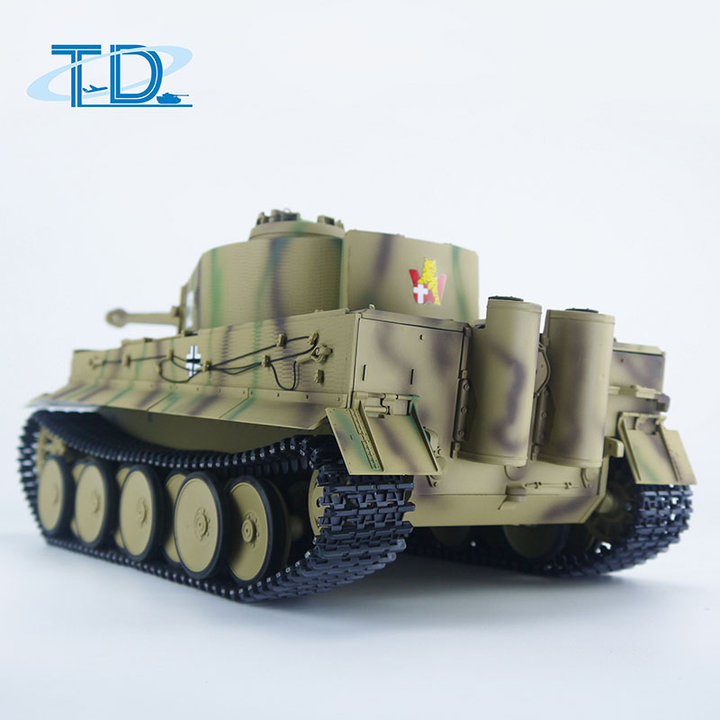 2.4Ghz 1/16 Tige I mid RC Tank Sound+Smoke+Shooting Customized Paint