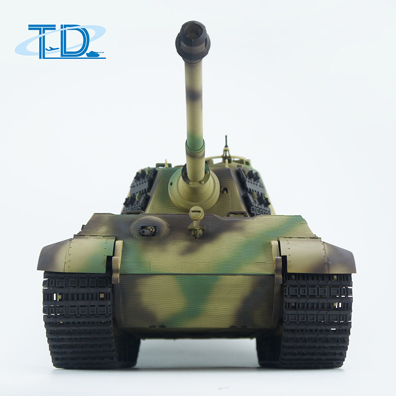 2.4Ghz 1/16  King Tiger-henschel RC Tank Sound+Smoke+Shooting Customized Paint