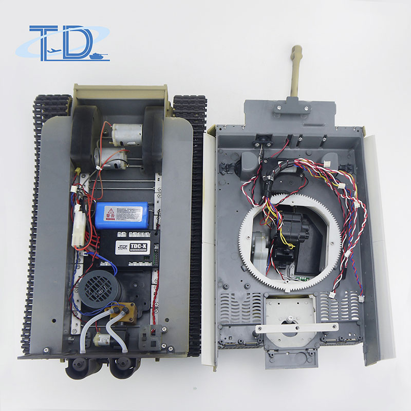 2.4Ghz 1/16 Tige I mid RC Tank Sound+Smoke+Shooting Customized Paint